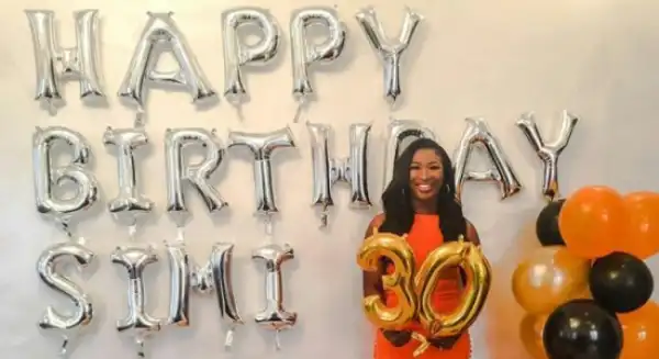 Dr Sid’s Wife Simi Esiri Celebrates 30th Birthday In Style.. Checkout Eyecandy Photos